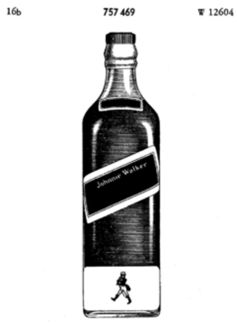 Johnnie Walker Logo (DPMA, 29.03.1961)