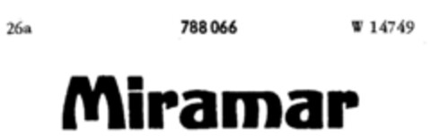 Miramar Logo (DPMA, 06.03.1963)