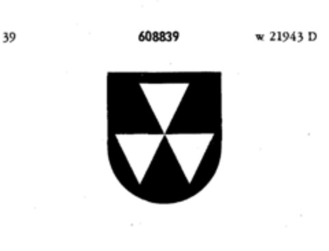 608839 Logo (DPMA, 03.09.1949)