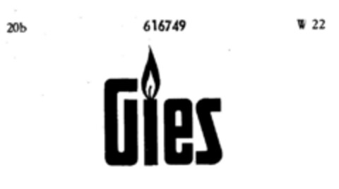 GIES Logo (DPMA, 08.10.1949)