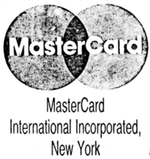 Master Card International Incorporated Logo (DPMA, 06.12.1982)