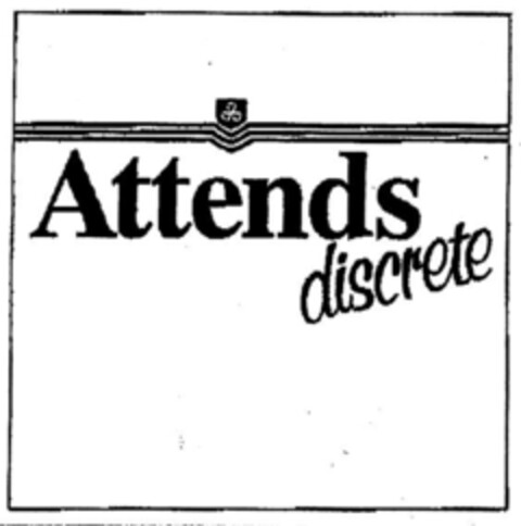 Attends discrete Logo (DPMA, 11/24/1997)