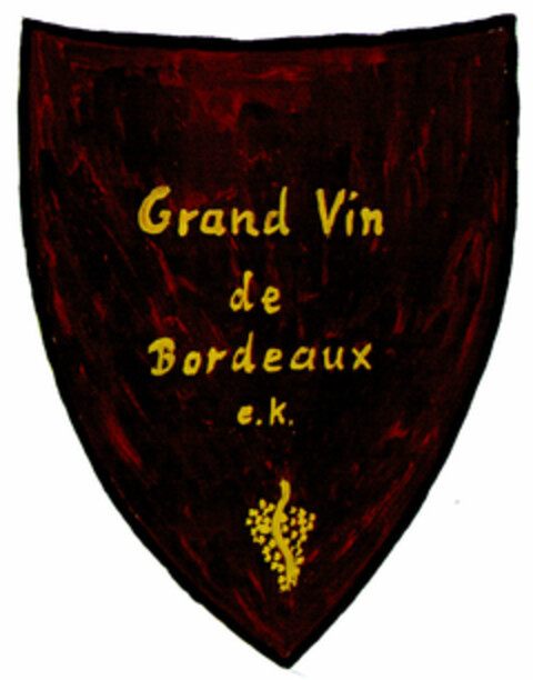 Grand Vin de Bordeaux e.k. Logo (DPMA, 02.05.2000)