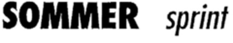 SOMMER sprint Logo (DPMA, 14.05.2001)