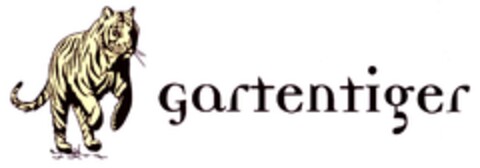 gartentiger Logo (DPMA, 07.04.2008)