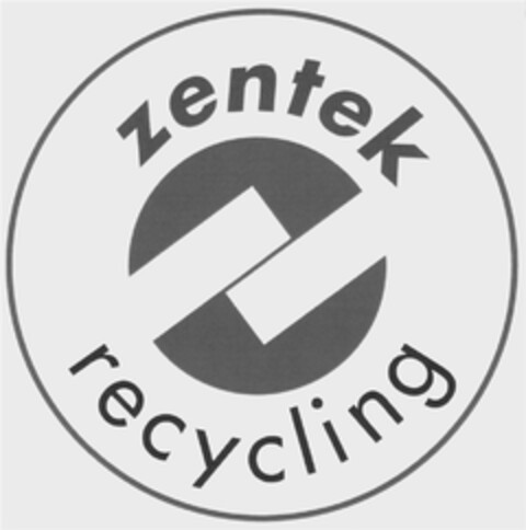 zentek recycling Logo (DPMA, 24.12.2008)
