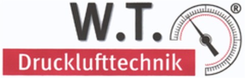 W.T. Drucklufttechnik Logo (DPMA, 03/27/2009)