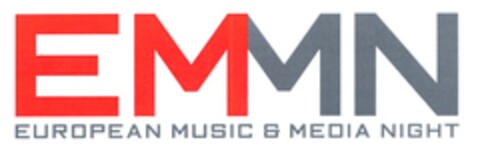 EMMN EUROPEAN MUSIC & MEDIA NIGHT Logo (DPMA, 21.02.2009)