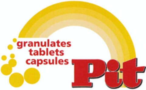 granulates tablets capsules Pit Logo (DPMA, 14.04.2009)