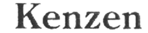 Kenzen Logo (DPMA, 03/04/2008)