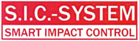 S.I.C.-SYSTEM SMART IMPACT CONTROL Logo (DPMA, 29.11.2009)