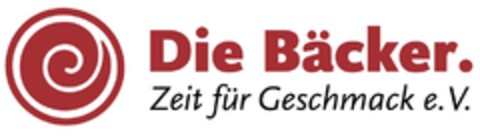 Die Bäcker. Zeit für Geschmack e.V. Logo (DPMA, 20.06.2011)