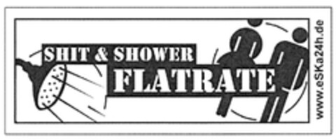 SHIT & SHOWER FLATRATE Logo (DPMA, 07/21/2011)