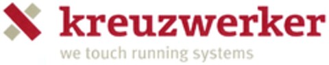 kreuzwerker we touch running systems Logo (DPMA, 14.09.2011)