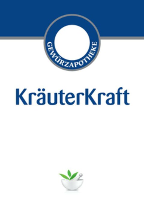 GEWÜRZAPOTHEKE KräuterKraft Logo (DPMA, 17.04.2013)