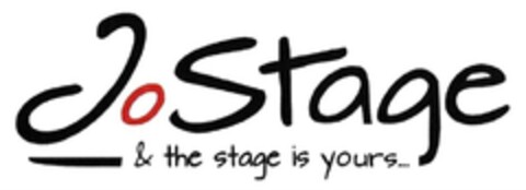 JoStage & the stage is yours ... Logo (DPMA, 06.03.2018)