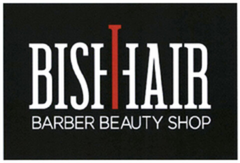 BISHAIR BARBER BEAUTY SHOP Logo (DPMA, 08.01.2020)
