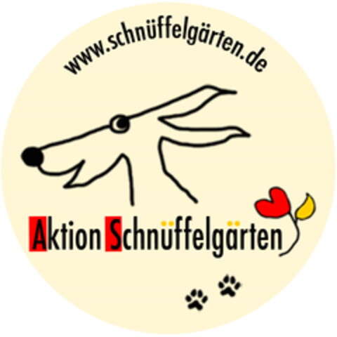 www.schnüffelgärten.de Aktion Schnüffelgärten Logo (DPMA, 06/15/2022)