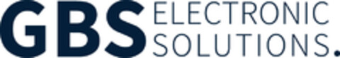 GBS ELECTRONIC SOLUTIONS. Logo (DPMA, 17.11.2022)