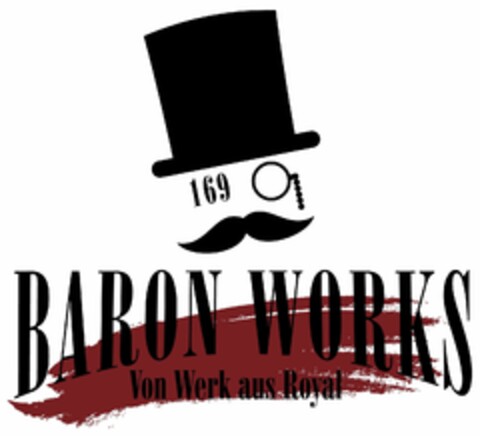 169 BARON WORKS Von Werk aus Royal Logo (DPMA, 06/16/2022)