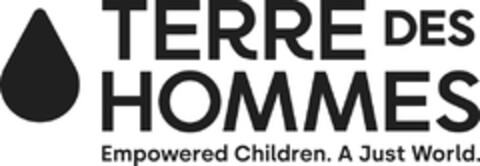 TERRE DES HOMMES Empowered Children. A Just World. Logo (DPMA, 08/06/2024)