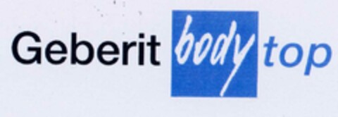 Geberit body top Logo (DPMA, 10/15/2002)