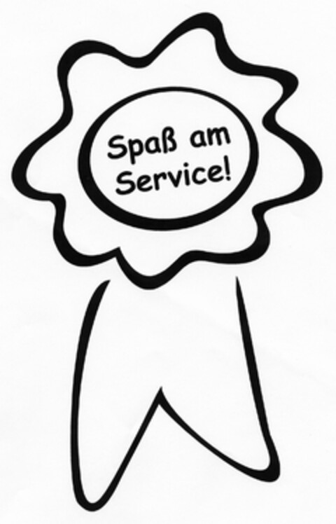 Spaß am Service! Logo (DPMA, 12.11.2003)