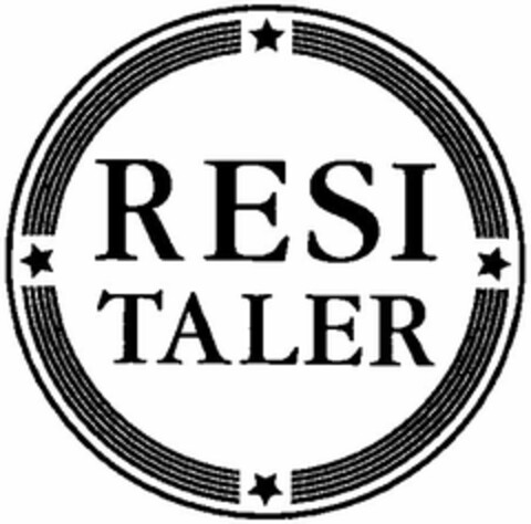 RESI TALER Logo (DPMA, 15.07.2004)