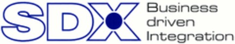 SDX Business driven Integration Logo (DPMA, 27.09.2004)