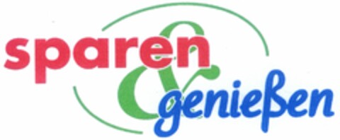 sparen & genießen Logo (DPMA, 16.03.2005)