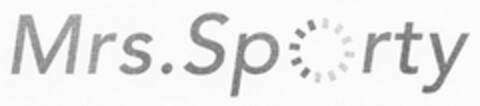 Mrs.Sporty Logo (DPMA, 06/30/2005)