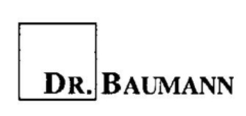 DR. BAUMANN Logo (DPMA, 02/04/1995)