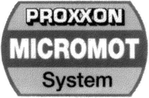 PROXXON MICROMOT System Logo (DPMA, 06/02/1995)