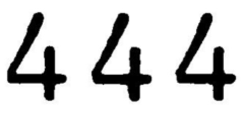 444 Logo (DPMA, 06/29/1995)