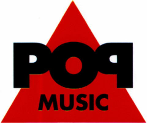 POP MUSIC Logo (DPMA, 07.11.1995)