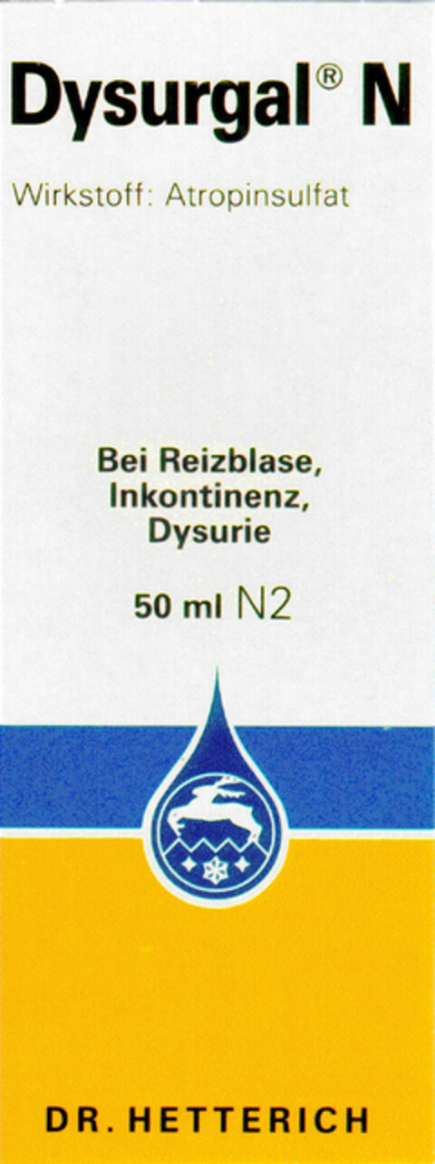 Dysurgal N Logo (DPMA, 06.03.1996)