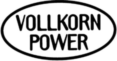 VOLLKORN POWER Logo (DPMA, 12.04.1996)