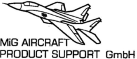 MiG AIRCRAFT PRODUCT SUPPORT GmbH Logo (DPMA, 23.11.1996)