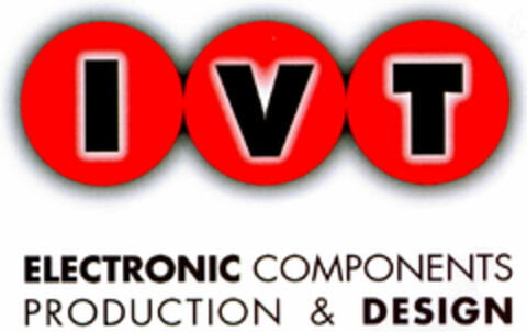 IVT ELECTRONIC COMPONENTS PRODUCTION & DESIGN Logo (DPMA, 19.07.1997)