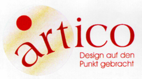 artico Design auf den Punkt gebracht Logo (DPMA, 10.11.1998)