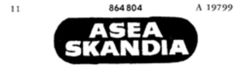 ASEA SKANDIA Logo (DPMA, 02.12.1968)