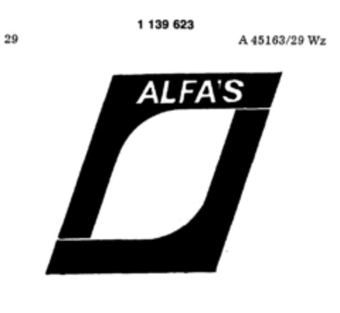 ALFA`S Logo (DPMA, 09.09.1988)