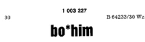 bo*him Logo (DPMA, 04.10.1979)