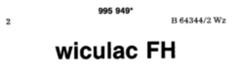 wiculac FH Logo (DPMA, 22.10.1979)