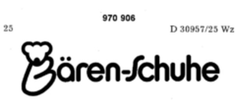 Bären-Schuhe Logo (DPMA, 24.01.1977)
