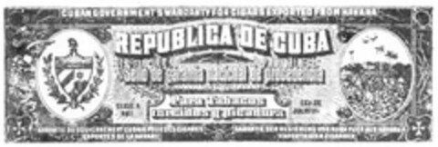 REPUBLICA DE CUBA Logo (DPMA, 09.09.1963)