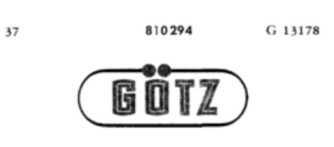 GÖTZ Logo (DPMA, 10.02.1964)