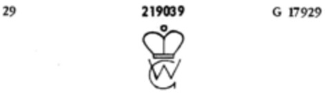 WG Logo (DPMA, 18.05.1917)