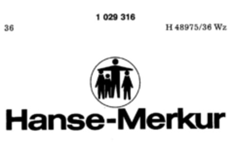 Hanse-Merkur Logo (DPMA, 07/29/1981)