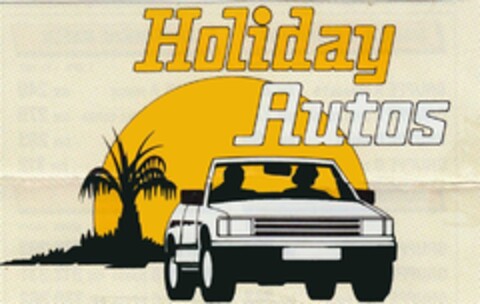 Holiday Autos Logo (DPMA, 13.07.1988)